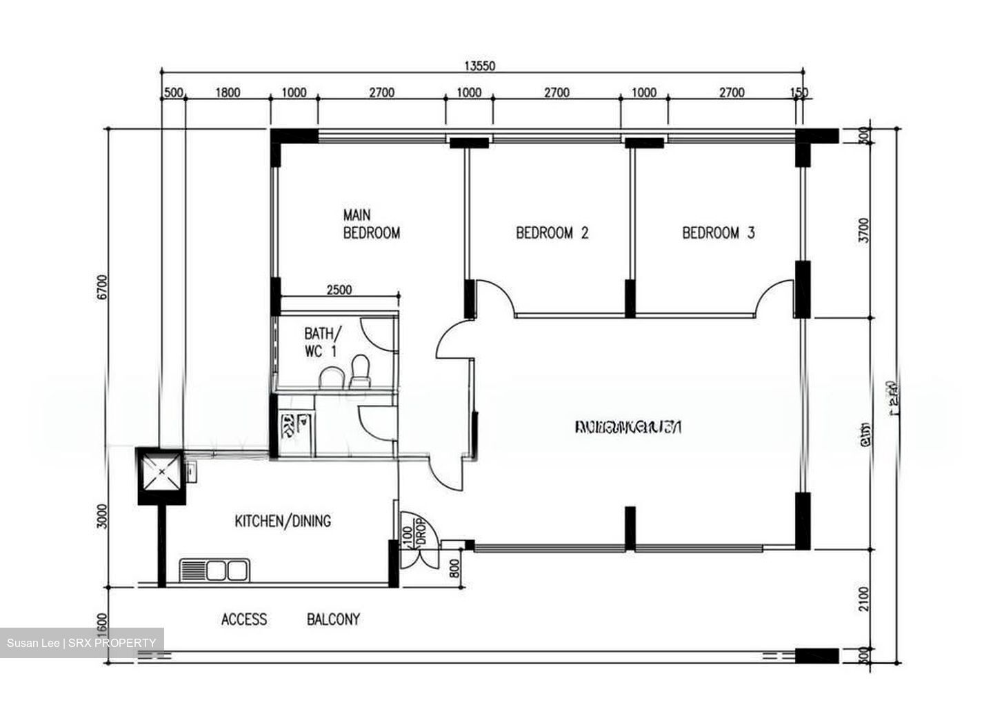 Blk 114 Lengkong Tiga (Bedok), HDB 4 Rooms #558490191